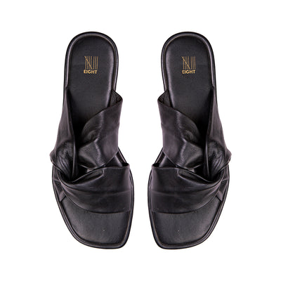 Rouche Slide Sandal