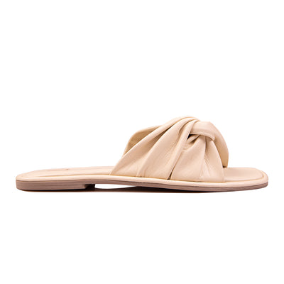 Rouche Slide Sandal