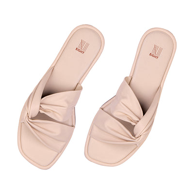 Rouche Slide Sandal