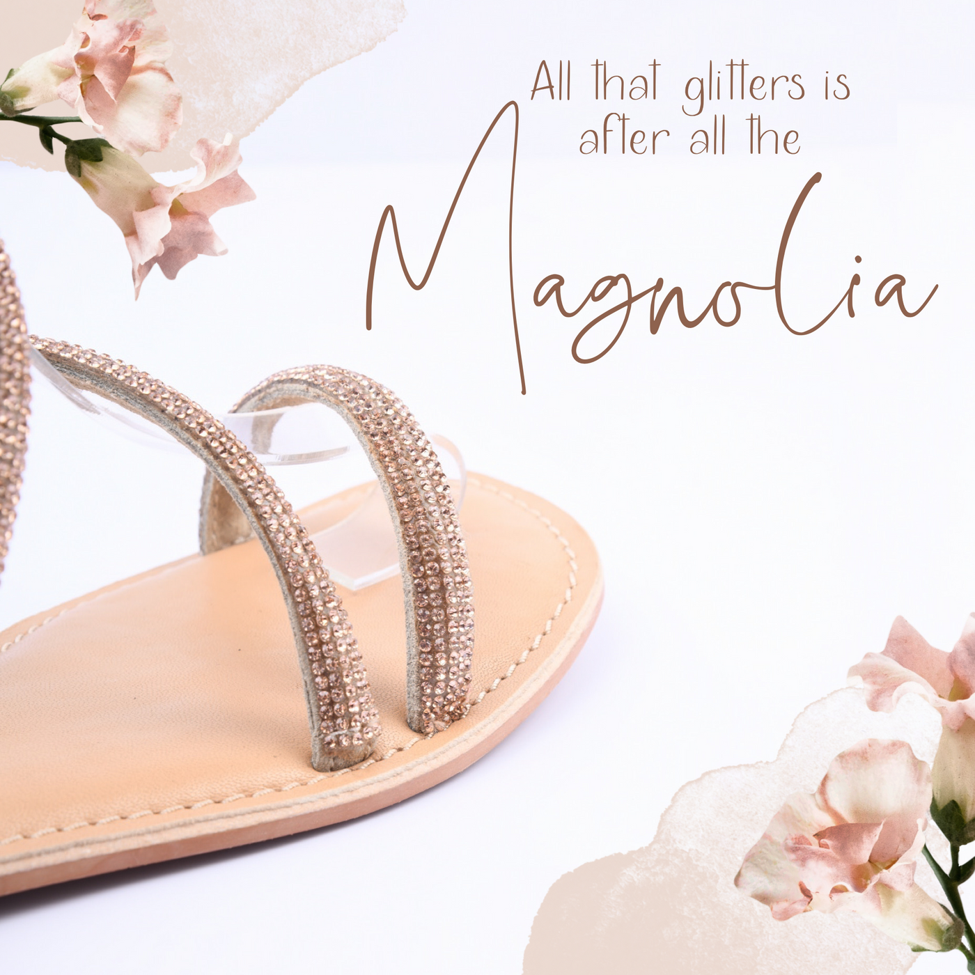 Magnolia Shimmery Sandal