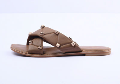 Paily Studded Crossover Sandal