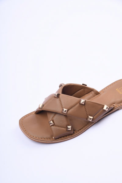 Paily Studded Crossover Sandal